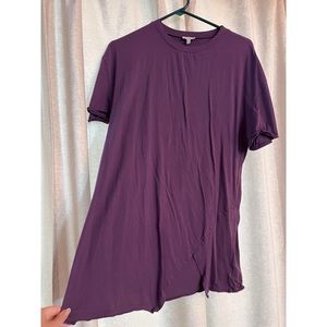 T-shirt Dress with Slit